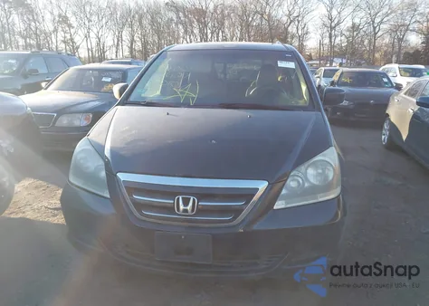 2007 Honda Odyssey Ex-L from USA, damaged, VIN 5FNRL38757B016594